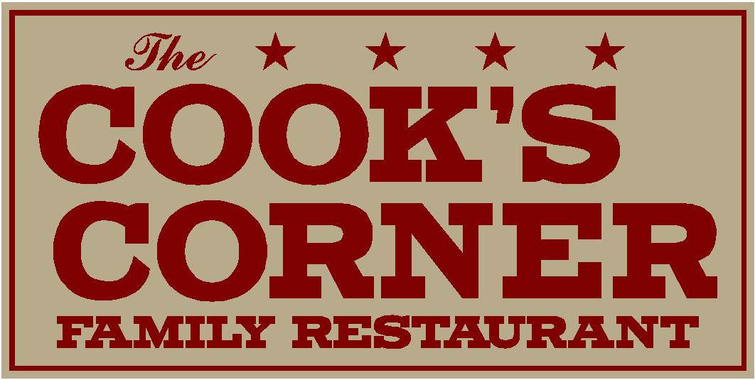 Cook's Corner Sign